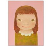 HKAHF AJWUQ Pósters de Yoshitomo Nara, Deseo de paz mundial, arte de pared Yoshitomo Nara Prints, Yoshitomo Nara Pintura en lienzo Cuadro de arte pop para decoración del hogar 50x70 cm Sin marco