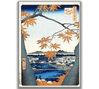 HKAHF AJWUQ San Francisco - Cuadro de pared japonés, pósteres, impresiones en lienzo moderno, para sala de estar, decoración del hogar, 15 x 20 cm, sin marco