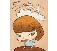 HKAHF AJWUQ Yoshitomo Nara Pósters, diseño de arco wow wow wow, impresiones de Yoshitomo Nara, lienzo de Yoshitomo Nara, cuadro pop art para decoración del hogar, 30 x 50 cm, sin marco