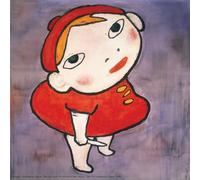 HKAHF AJWUQ Yoshitomo Nara Posters《Rock Fantasy》Arte de Pared Yoshitomo Nara Prints Yoshitomo Nara Pintura en Lienzo Pop Art Picture para decoración del hogar 30x30cm Sin Marco