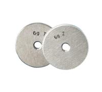 HKEJSJWA 2 unids/Set 6g Calibre de Anillo de Rosca métrica, M1X0.2, M1.1X0.25, M1.2X0.25, M1.3X0.3, M1.4X0.2, M1.5X0.3, M1.6X0.3, M1.7X0.35, M1.8X0.35 Herramienta de Medida(M1.4 * 0.2)