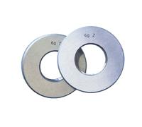 HKEJSJWA 2 unids/Set 6g Calibre de Anillo de Rosca métrica, M50X4, M51X4, M52X4, M53X4, M54X4, M55X4, M56X4, M57X4, M58X4, M59X4, M60X4 Herramienta de Medida(M53*4 6g)