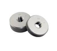 HKEJSJWA 2 unids/Set 6h Calibre de Anillo de Rosca Izquierda, M3X0.5 6h, M3.5X0.6 6h, M4X0.7 6h, M4X0.75 6h, M4X0.5 6h, M5X0.8 6h, M5X0.5 6h LH Herramienta de Medida(M4*0.5 6h)