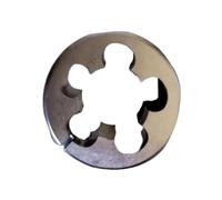 HKEJSJWA Troquel Redondo de Rosca NPT NPS 1/16 1/8 1/4 3/8 1/2 3/4 Troqueles de roscado de Tornillos de máquina(PF3I8-19)