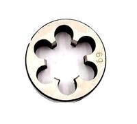 HKEJSJWA Troquel Redondo Derecho de Rosca métrica HSS M21 M22 M23 X2 X1,75 X1,5 X1,25 X1 X0,75 X0,5 Troqueles de roscado de Tornillos(M21X1.5)