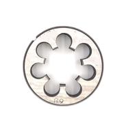 HKEJSJWA Troquel Redondo Derecho de Rosca métrica HSS M31 M32 M34 M35 Troqueles de roscado de Tornillos, roscado y reparación de Rosca Externa Manual(M32X3)