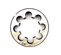 HKEJSJWA Troquel Redondo Derecho de Rosca métrica HSS M42 M45 X4.5 X4 X3 X2 X1.5 X1.25 Troqueles de roscado de Tornillos(M42X1.25)