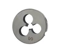 HKEJSJWA Troquel Redondo Derecho M2-M10, Troqueles roscados de Tornillos M2 M2.5 M3 M4 M5 M6 M7 M8 M9 M10(M3x0.35)