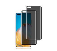 Hkess 2 Piezas Protector Pantalla de Privacidad para Huawei P40 Pro - Anti-espía Cristal Templado 3D Cobertura Completa, Anti Spy Vidro Templado 9H dureza Screen Protector