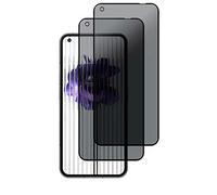 Hkess 2 Piezas Protector Pantalla de Privacidad para Nothing Phone (1) - Anti-espía Cristal Templado 3D Cobertura Completa, Anti Spy Vidro Templado 9H dureza Screen Protector