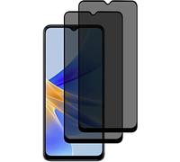 Hkess 2 Piezas Protector Pantalla de Privacidad para Oppo Reno Z - Anti-espía Cristal Templado 3D Cobertura Completa, Anti Spy Vidro Templado 9H dureza Screen Protector