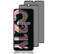 Hkess 2 Piezas Protector Pantalla de Privacidad para Realme C21Y/C25Y - Anti-espía Cristal Templado 3D Cobertura Completa, Anti Spy Vidro Templado 9H dureza Screen Protector