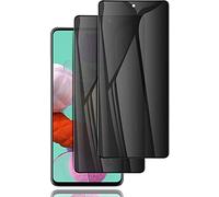 Hkess 2 Piezas Protector Pantalla de Privacidad para Samsung Galaxy A51 4G / 5G - Anti-espía Cristal Templado 3D Cobertura Completa, Anti Spy Vidro Templado 9H dureza Screen Protector