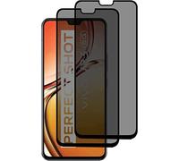 Hkess 2 Piezas Protector Pantalla de Privacidad para vivo V23 5G - Anti-espía Cristal Templado 3D Cobertura Completa, Anti Spy Vidro Templado 9H dureza Screen Protector