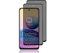 Hkess 2 Piezas Protector Pantalla de Privacidad para Xiaomi Redmi Note 10 5G/Poco M3 Pro 5G - Anti-espía Cristal Templado 3D Cobertura Completa, Anti Spy Vidro Templado 9H dureza Screen Protector