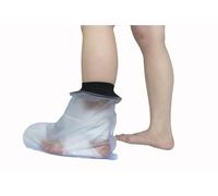 HKF HO KI HO Funda Impermeable para Pie Escayolado,Protector de Escayola Pie Impermeable, Reutilizable Cubre Escayola Pie Mantenga el Vendaje Seco Durante el Baño