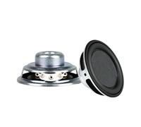 Hkfgdjdl 2 altavoces portátiles de rango completo de 52 mm, 4 ohmios, 5 W, multimedia, impermeable, de goma, para cine en casa