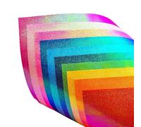 Hkfgdjdl 50/100 piezas de papel brillante para manualidades, 15 x 15 cm, multicolor, nacarado, para hacer tarjetas, proyectos de manualidades escolares