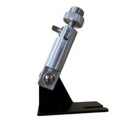 Hkfgdjdl Abrazadera adaptadora de soporte de micrófono para bombo para un montaje seguro, peso ligero con ajuste preciso de 22 mm y a prueba de golpes