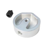 Hkfgdjdl Adaptador de montaje de trípodes de aluminio general, diseño pequeño, soporte de montaje de instalación rápida adecuado para dispositivos