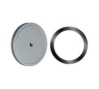 Hkfgdjdl Base de montaje magnética para teléfono con adaptador de tornillo de 1/4 para trípodes, cámaras, smartphones, trípodes, adaptador de soporte de trípode