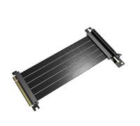 Hkfgdjdl Cable de extensión de tarjeta visual PCIE versión 90 grados rápido 64 GB/s para una ejecución de juego reforzada y tareas de cálculo profesional