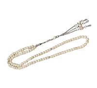 Hkfgdjdl Cadena de cuentas hecha a mano con imitación de agafita, accesorio cultural para adoraciones diarias y joyería de moda