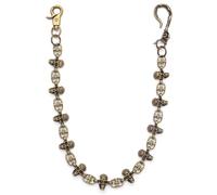 Hkfgdjdl Cinturón de hierro esqueleto de Halloween, accesorio de roca para hombres y mujeres
