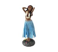 Hkfgdjdl Escultura africana de resina hecha a mano para salpicadero de coche, decoración para el hogar y la oficina