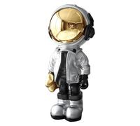 Hkfgdjdl Estatua de astronauta de resina grande para decoración del hogar, estante de entrada, estante de escritorio
