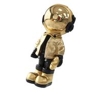 Hkfgdjdl Estatua de astronauta de resina grande para decoración del hogar, estante de entrada, estante de escritorio