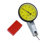 Hkfgdjdl Indicadores de diales de palanca de 0,002 mm, calibre de metal de alta precisión para ingenieros mecánicos y uso de laboratorio, lecturas precisas