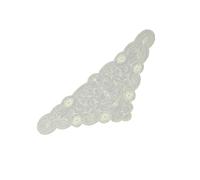 Hkfgdjdl Mantilla - Pañuelo de encaje transpirable para mujer, ligero, de poliéster, uso diario y uso exterior