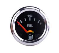 Hkfgdjdl Medidor mecánico de niveles de combustibles de 52 mm de fácil lectura con pantalla LED adecuado para mejorar la visibilidad, entusiastas de los coches y corredores