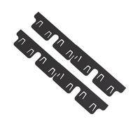 Hkfgdjdl Paquete de 1 protector de diferencia de estufa modificable para encimeras de cocina, sin óxido, inmune al calor, evita derrames y alimentos