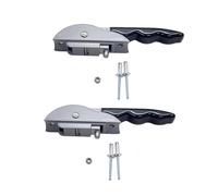 Hkfgdjdl Paquete de 2 mangos de elevación de sombra de repuesto de aleación de acero firme, inmune a la oxidación, fácil instalación para accesorios de viaje