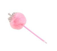 Hkfgdjdl Peludo Pompoms - Bolígrafo de 0,7 mm, divertido bolígrafo de escritura para mujeres, estudiantes, recompensa, relleno de calcetines de Navidad
