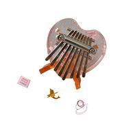 Hkfgdjdl Piano acrílico portátil de 8 teclas, piano de dedo portátil pequeños instrumentos musicales para principiantes