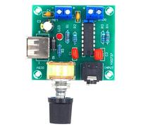 Hkfgdjdl PM2038 - Módulo amplificador auditivo de doble canal USB 5V 5Wx2 para una fácil instalación y amplia compatibilidad de dispositivos