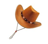 Hkfgdjdl Sombrero Fedoras de moda con alas enrollables, remaches, cinturón tachonado para eventos al aire libre y estilo casual, para mujeres y hombres, sombreros occidentales