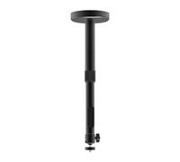 Hkfgdjdl Soporte de techo para proyector de aleación de aluminio con rotación de 360 grados PTZ ajustable/fijo para cine en casa