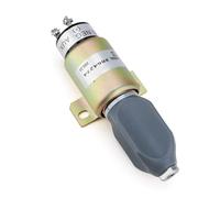 Hkfgdjdl Válvulas solenoides de apagado del motor de coche, respuesta rápida para maquinaria de construcción, garantiza un corte de combustible seguro y rápido 3864274