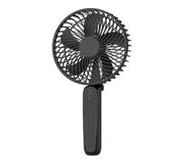 Hkfgdjdl Ventilador de mano, 10000 mAh, ventilador de escritorio portátil de mano con 3 velocidades ajustables, plegable, silencioso, potente ventilador de escritorio para oficina en casa
