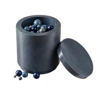 HKFGSHOP Frasco De Molienda De Ágata Natural, Juego De Tanque De Molino De Bolas Planetario con Perlas De Molienda, Dureza Mohs 7.2~7.5, Capacidad Opcional 50ml-1000ml, Resistente 300ml