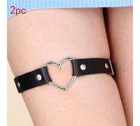 HKGYTRBN Garters Leg Belt with Non-slip Locking Keep Tucked Leg Thigh Suspender Strap 1 Pair