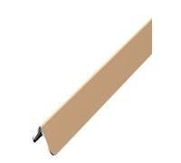 HKHKH Protector de Esquinas de aleación de Aluminio de 1,5 cm de Ancho, Engrosado con Respaldo Adhesivo for Paredes, Muebles y escaleras.(Gold,270cm)