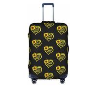 HKHLHLH Blessed to Be Called Nana - Funda elástica para maleta con estampado de girasoles con cremalleras laterales invisibles, protege el equipaje de arañazos del polvo, White, XL