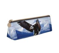 HKHLHLH Eagle - Estuche para niños y niñas, estuche multifunción para lápices, para escuela, trabajo, viajes, White, Talla única, Organizador de bolsas