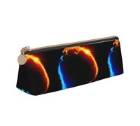 HKHLHLH Fire and Ice Dragons - Estuche para lápices para niños y niñas, estuche multifunción para lápices, para escuela, trabajo, viajes, White, Talla única, Organizador de bolsas