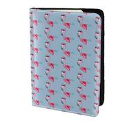 HKHLHLH Hello Glasses - Funda para pasaporte con estampado de flamencos de 5.5 pulgadas con organizador de tarjetas de crédito para viajes, Black, Talla única